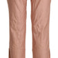 Chic High Waist Cropped Cotton Trousers - SEHABRANDS