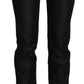 Chic Black Mid Waist Skinny Jeans - SEHABRANDS