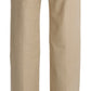 Chic Beige High-Waist Wide Leg Pants - SEHABRANDS