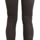 Chic Brown Low Waist Skinny Trousers - SEHABRANDS