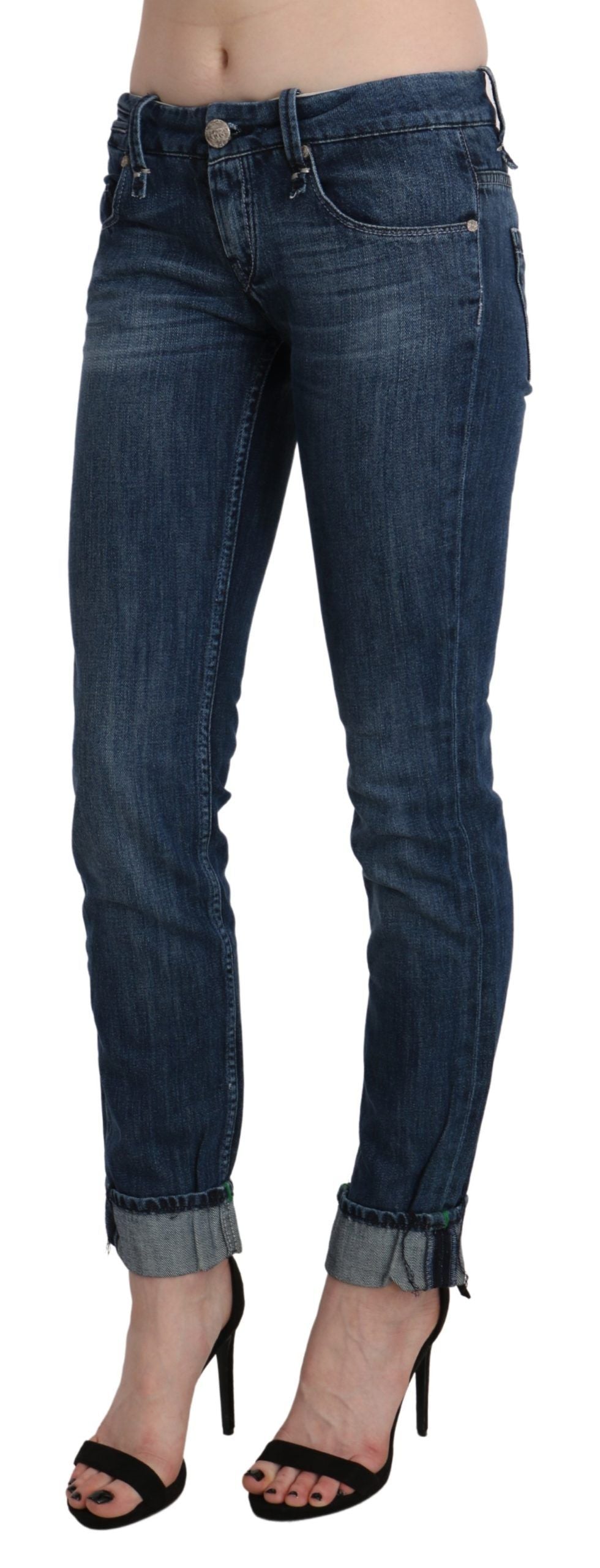 Exquisite Skinny Low Waist Denim - SEHABRANDS