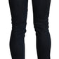 Sleek Black Washed Skinny Jeans - SEHABRANDS