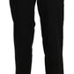 Elegant High Waist Cropped Pants - SEHABRANDS