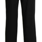 Elegant High Waist Straight Black Pants - SEHABRANDS