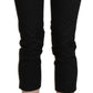 Elegant High Waist Skinny Cropped Pants - SEHABRANDS