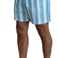 Dolce & Gabbana Striped Elegance Swim Shorts