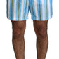 Dolce & Gabbana Striped Elegance Swim Shorts