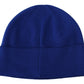 Chic Unisex Cobalt Wool Beanie with Logo Detail - SEHABRANDS