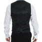 Dolce & Gabbana Elegant Gray Wool Blend Dress Vest