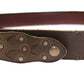 Dolce & Gabbana Elegant Leather-Cotton Fusion Men's Belt