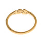 Elegant Gold Plated Sterling Silver CZ Ring - SEHABRANDS