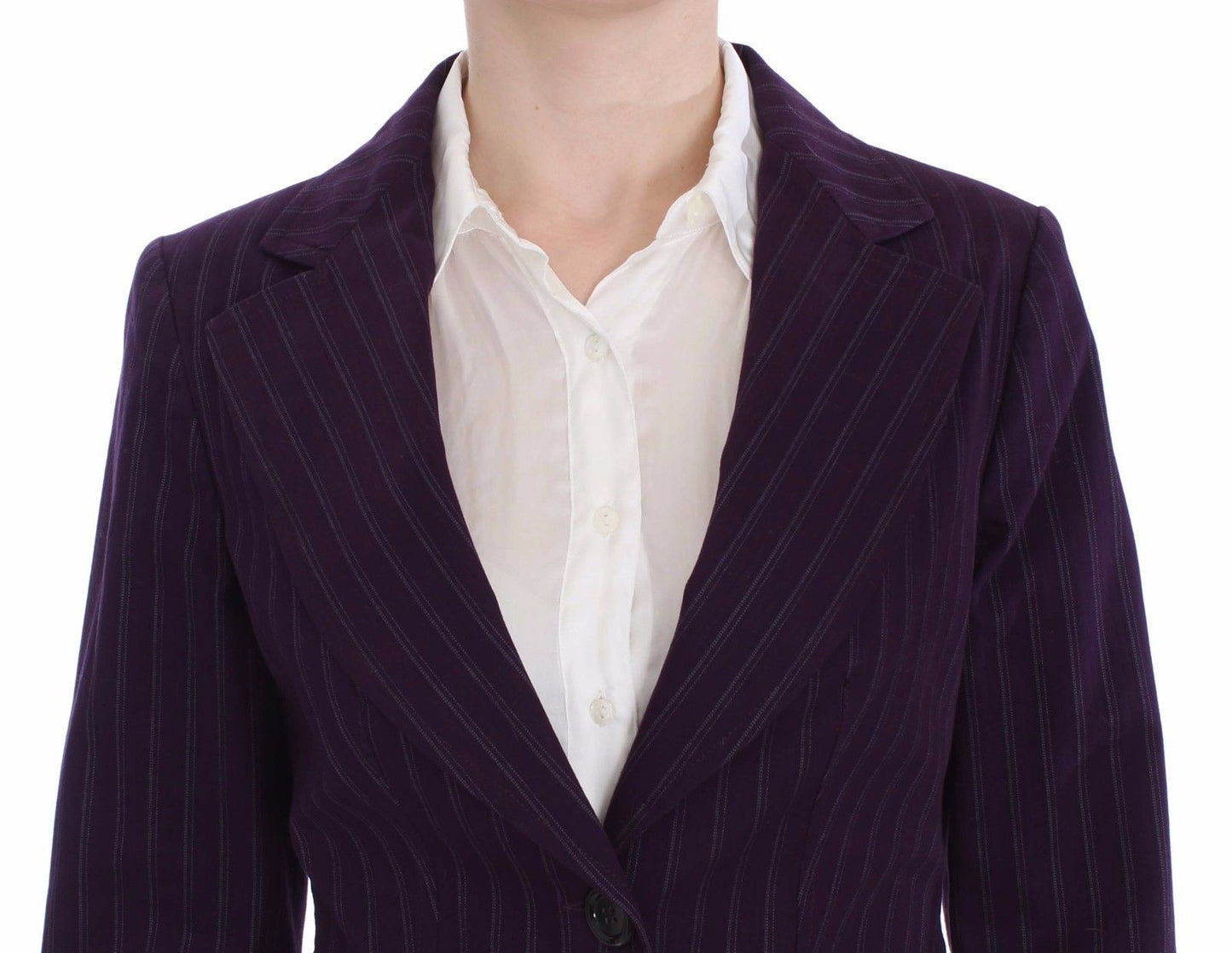 Elegant Striped Pant & Blazer Suit - SEHABRANDS