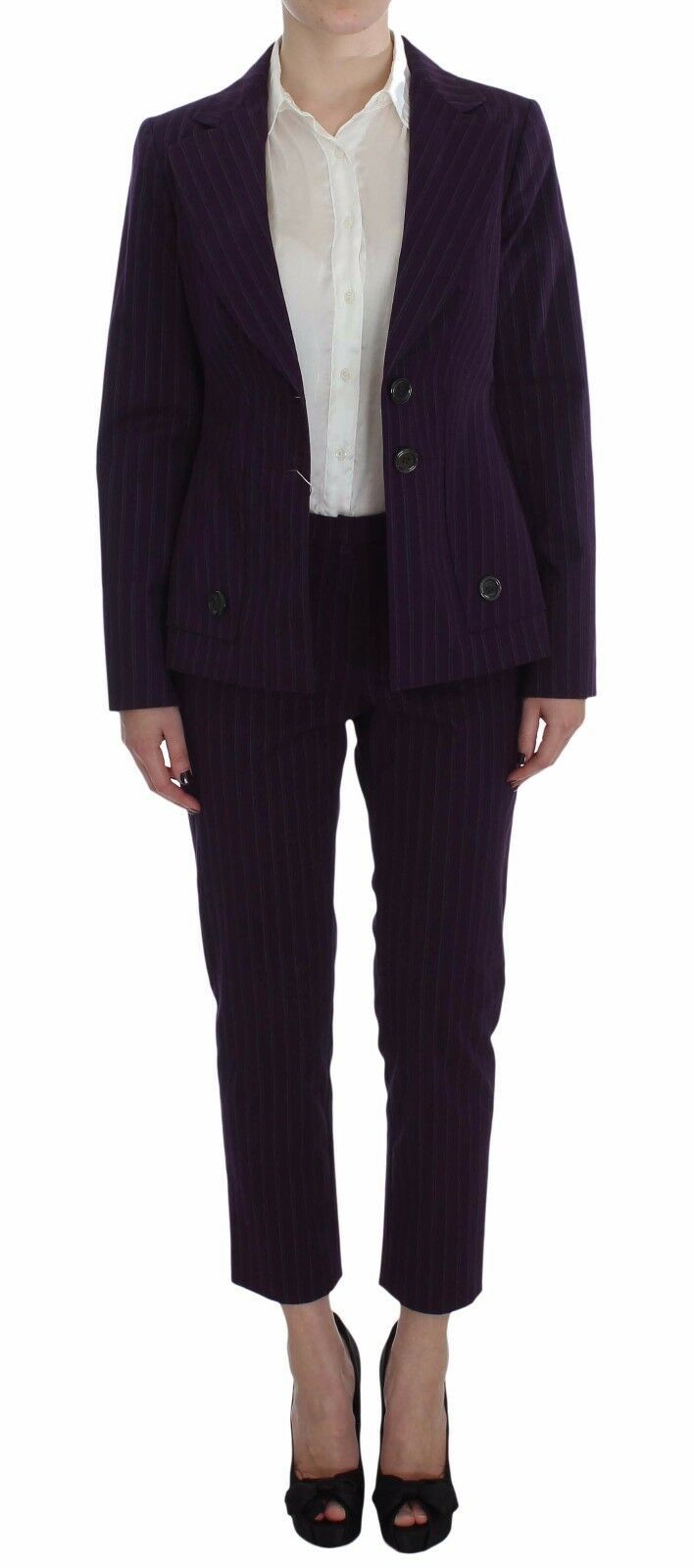 Elegant Striped Pant & Blazer Suit - SEHABRANDS