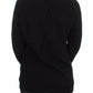 Chic Skull Motif Crew-Neck Cotton Sweater - SEHABRANDS