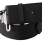 Chic Leather Adjustable Black Belt - SEHABRANDS