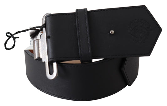 Chic Leather Adjustable Black Belt - SEHABRANDS