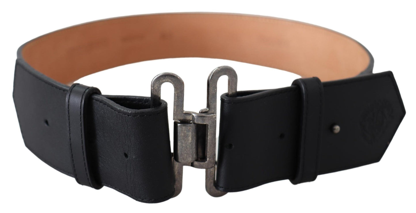 Chic Leather Adjustable Black Belt - SEHABRANDS