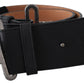 Chic Leather Adjustable Black Belt - SEHABRANDS