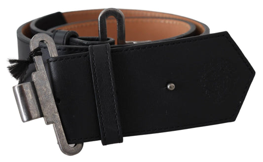 Chic Leather Adjustable Black Belt - SEHABRANDS