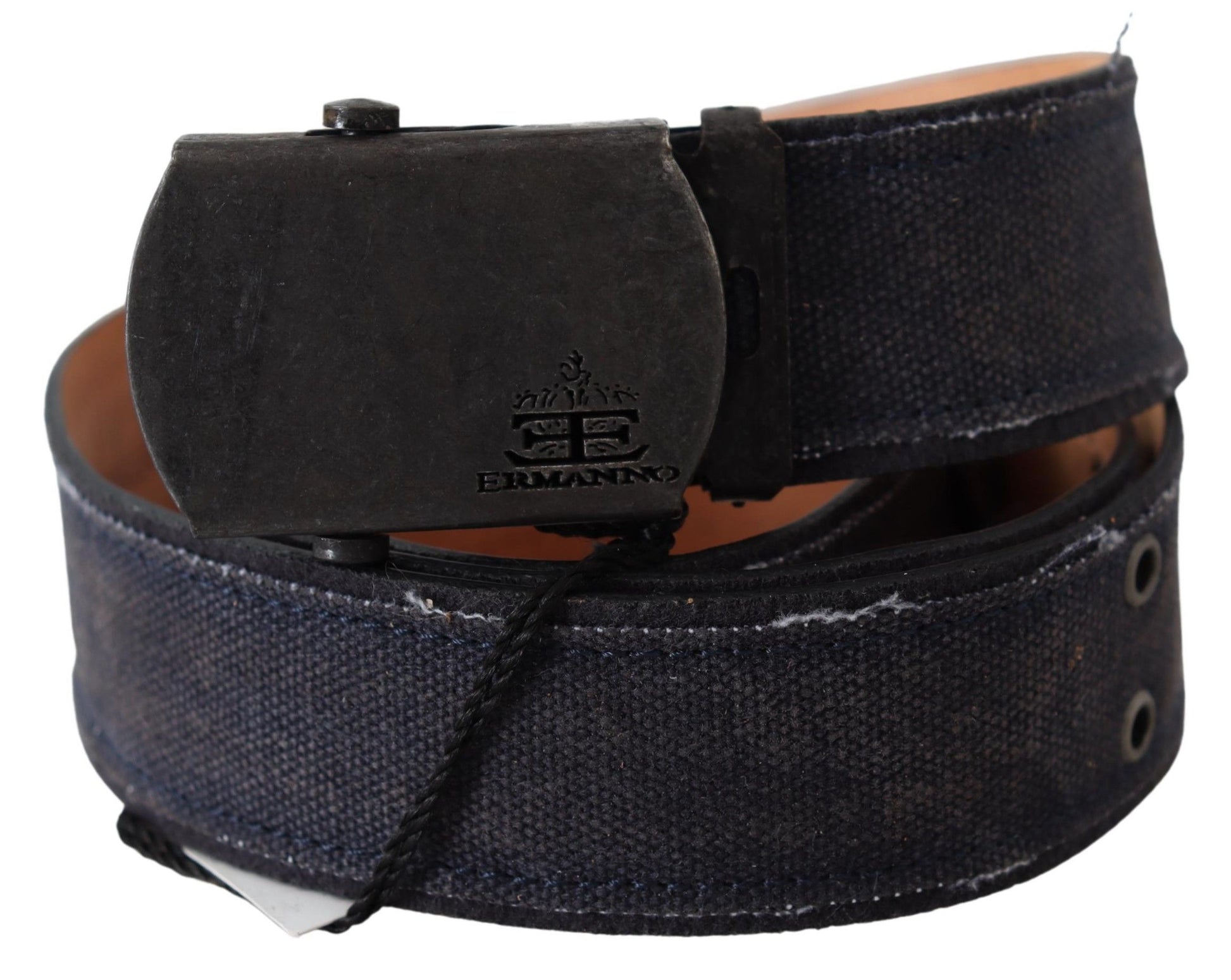 Chic Blue Leather Waist Belt - SEHABRANDS