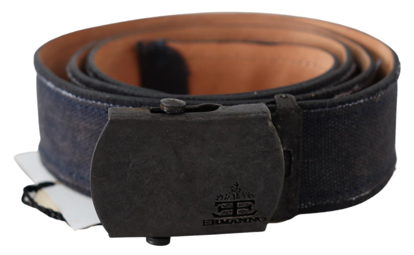 Chic Blue Leather Waist Belt - SEHABRANDS