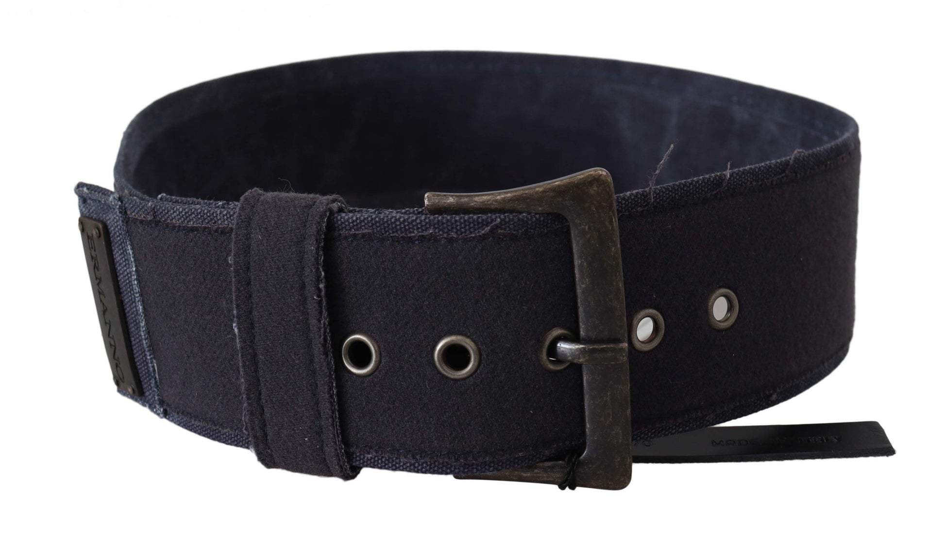 Elegant Black Leather Classic Belt - SEHABRANDS