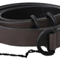 Elegant Dark Brown Leather Belt - SEHABRANDS