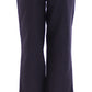 Chic Cropped Blue Pants - Exquisite Craftsmanship - SEHABRANDS