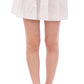 Chic White Mini Skirt - Elegant & Timeless - SEHABRANDS