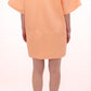 Chic Pink Silk-Blend Short Sleeve Coat - SEHABRANDS