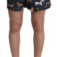 Dolce & Gabbana Elegant Navy Blue Swimming Trunks