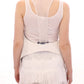 Chic Fringed Open Back Vest - SEHABRANDS