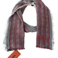 Chic Multicolor Wool Blend Designer Scarf - SEHABRANDS