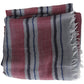 Elegant Multicolor Striped Wool Scarf - SEHABRANDS