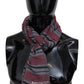 Elegant Multicolor Striped Wool Scarf - SEHABRANDS