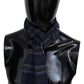 Chic Multicolor Wool Scarf Unisex Fringed Design - SEHABRANDS