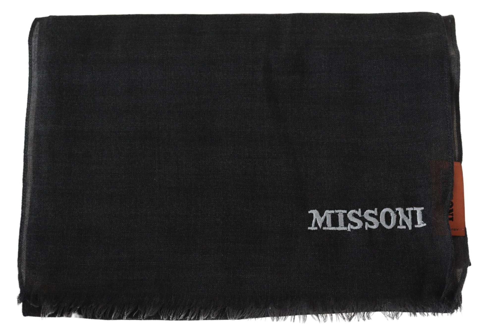 Sumptuous Wool Scarf with Fringes - SEHABRANDS