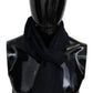 Elegant Unisex Wool Scarf with Fringes and Logo - SEHABRANDS