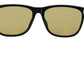 Chic Black Acetate Sunglasses with Yellow Lenses - SEHABRANDS