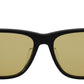 Chic Black Acetate Sunglasses with Yellow Lenses - SEHABRANDS