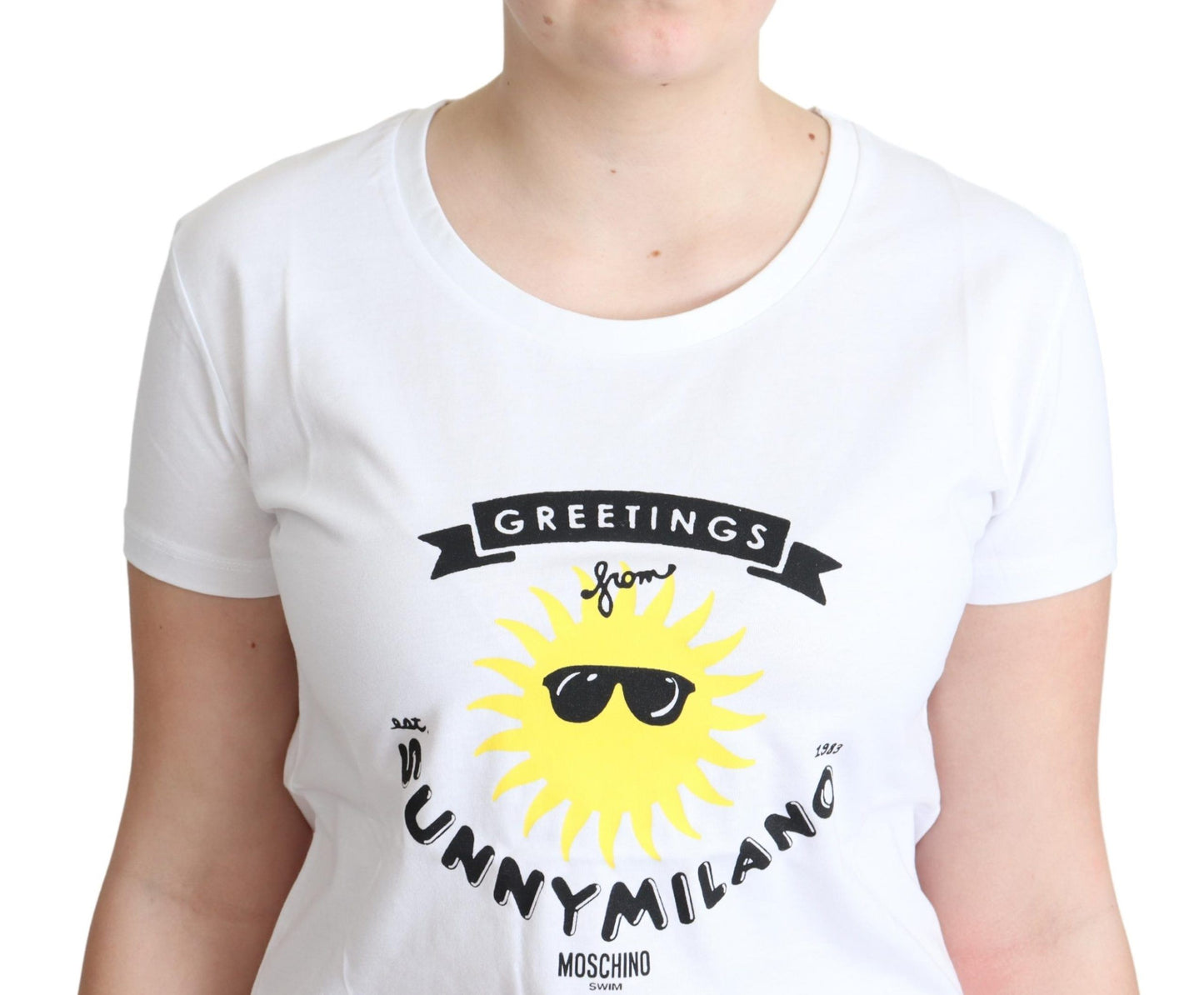 Sunny Milano Print Cotton Tee - SEHABRANDS