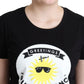 Chic Moschino Cotton Tee with Milano Print - SEHABRANDS