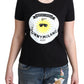 Chic Moschino Cotton Tee with Milano Print - SEHABRANDS