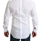 Dolce & Gabbana Elegant White Cotton Dress Shirt Slim Fit