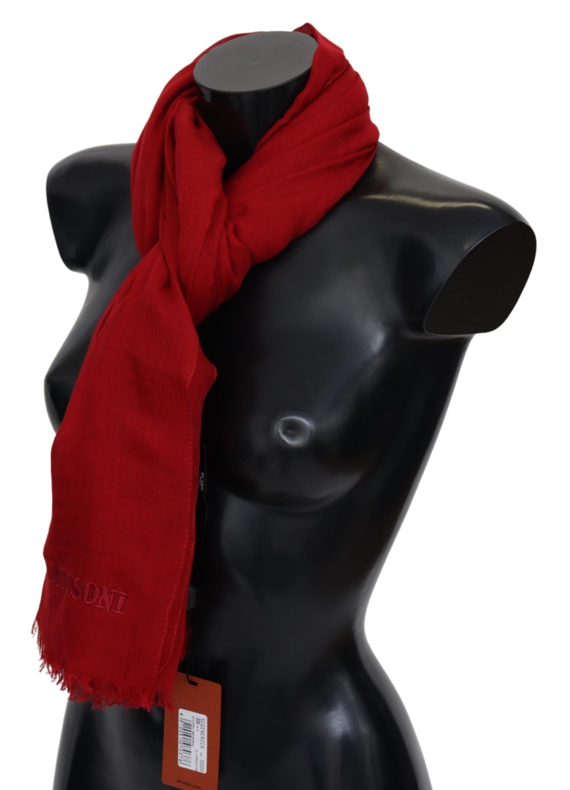 Luxurious Cashmere Patterned Scarf - SEHABRANDS