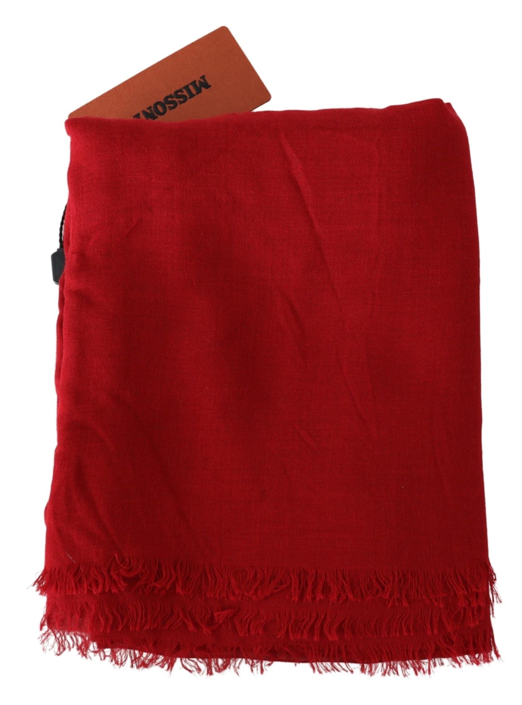 Luxurious Cashmere Patterned Scarf - SEHABRANDS