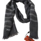 Elegant Unisex Wool Scarf with Logo Embroidery - SEHABRANDS