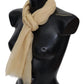 Elegant Cashmere Scarf in Beige - SEHABRANDS