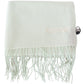 Elegant White Cashmere Scarf - SEHABRANDS