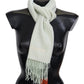 Elegant White Cashmere Scarf - SEHABRANDS